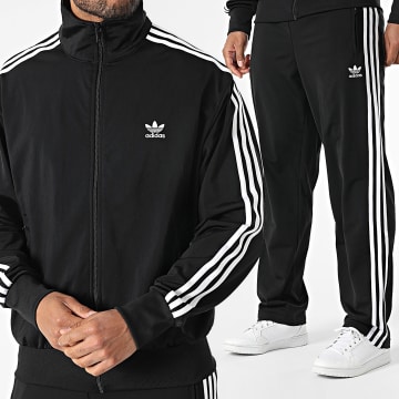 Adidas Originals - Ensemble De Survetement A Bandes Firebird IJ7058 IJ7055 Noir